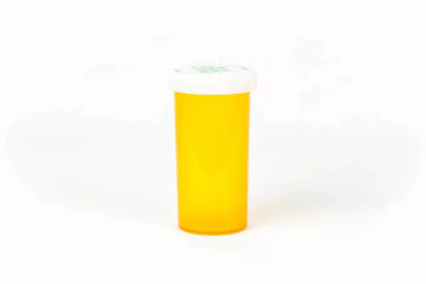 Push & Turn Child Resistant Veterinary Bottles - Amber - 40 dram