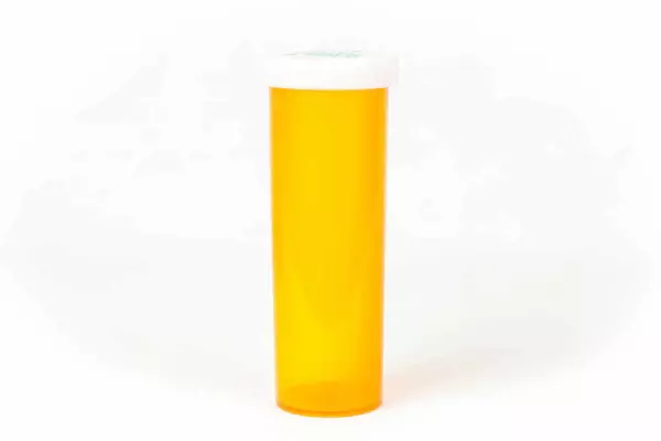 Push & Turn Child Resistant Veterinary Bottles - Amber - 60 dram