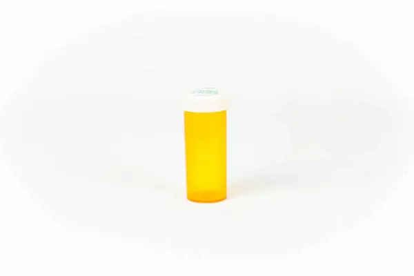 Push & Turn Child Resistant Veterinary Bottles - Amber - 8 dram