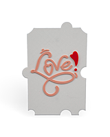 Puzzled Love Magnetic Photo Frame