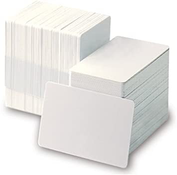 Blank PVC Cards - (White)