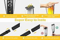 LED Solar Torch Garden Light