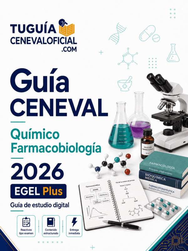 Guía CENEVAL Químico Farmacobiología 2026