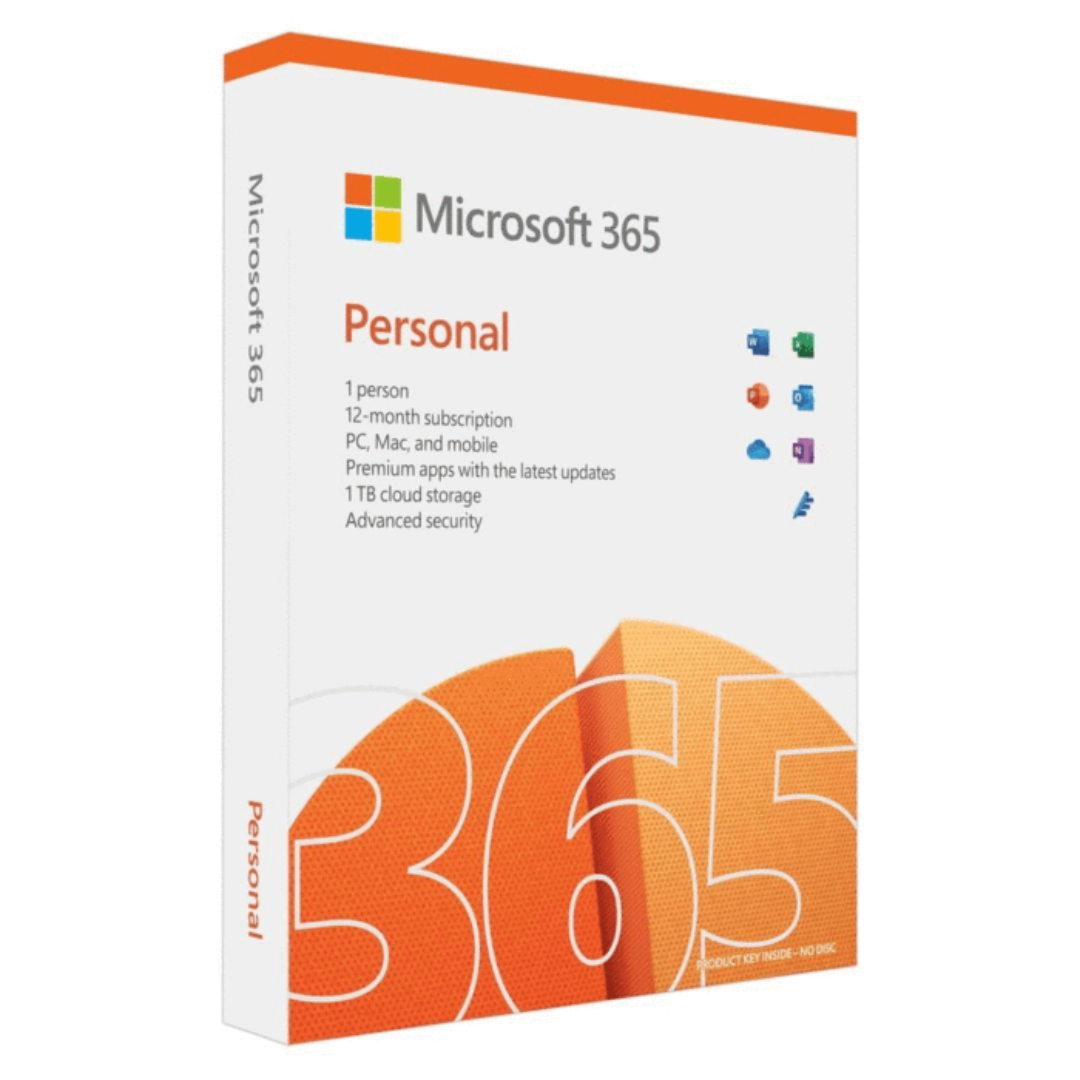 Microsoft Office 365 Personal - 1 Year  Media less  1 User - QQ2-01403