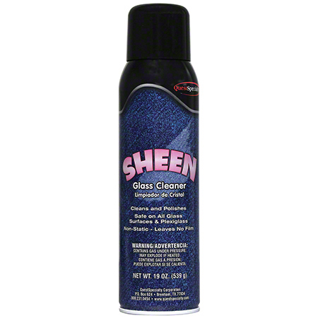 Quest Sheen Glass Cleaner - 19 oz. Net. Wt.