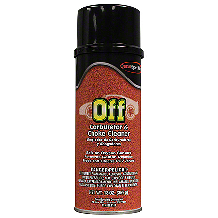 Quest Off Carburetor & Choke Cleaner - 13 oz. Net. Wt. 12/CS