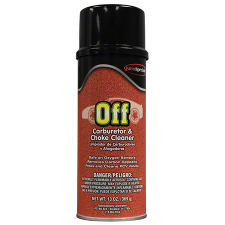 Quest Off Carburetor & Choke Cleaner - 13 oz. Net. Wt. 12/CS