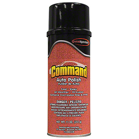 Quest Command Auto Polish - 11 oz. Net Wt. 12/CS