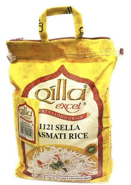 Qilla Excel 1211 Sella Basmati Rice