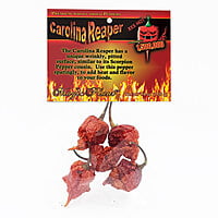 $ WT - Smoked Red Ghost Chili Pepper Dried Whole Pods - Smoked Bhut Jolokia Chile Pods (Sizes)