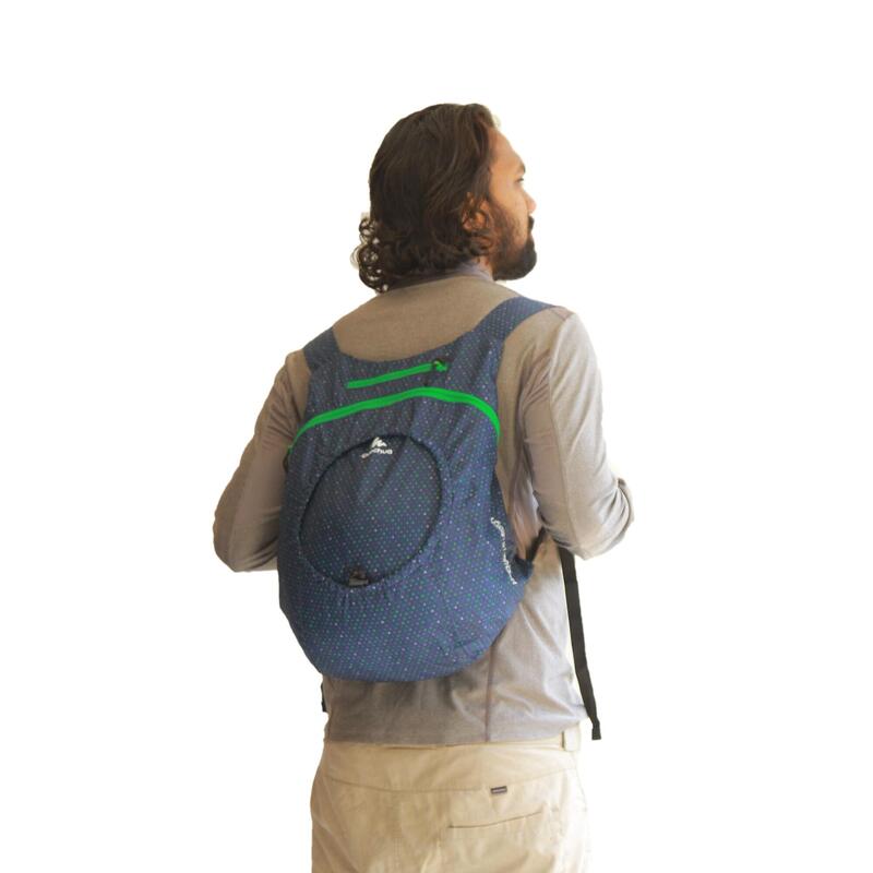 Quechua Compact Ballbag 15L - Blue Quechua Compact Ballbag 15L - Blue