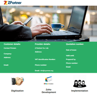 Zoho CRM Quote Development Zoho CRM Quote Development