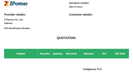 Zoho CRM Quote Development Zoho CRM Quote Development