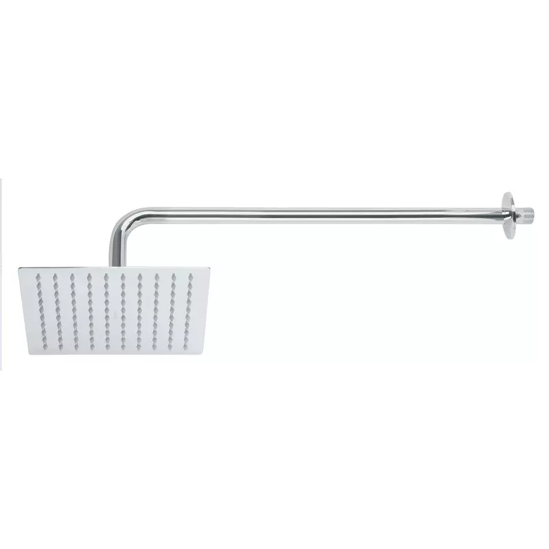Regadera acero inoxidable, 8', con brazo, cromado, Riviera - R-308 / 45771