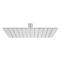 Regadera acero inoxidable, 10', sin brazo, cromado, Riviera - R-310S / 45781