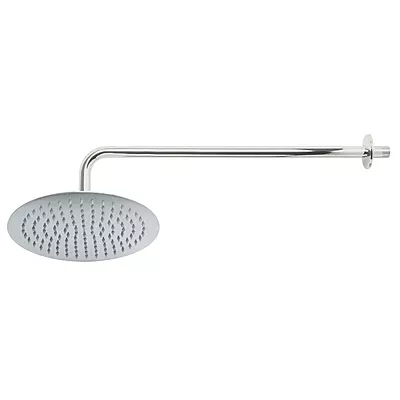 Regadera redonda, acero inoxidable, 10', cromada, Riviera - R-311 / 45077