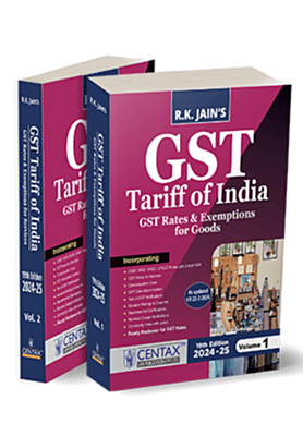 R.K. Jain’s GST Tariff of India | 2024-25