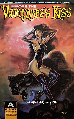 Beware The Vampyre's Kiss # 1 Eternity Comics