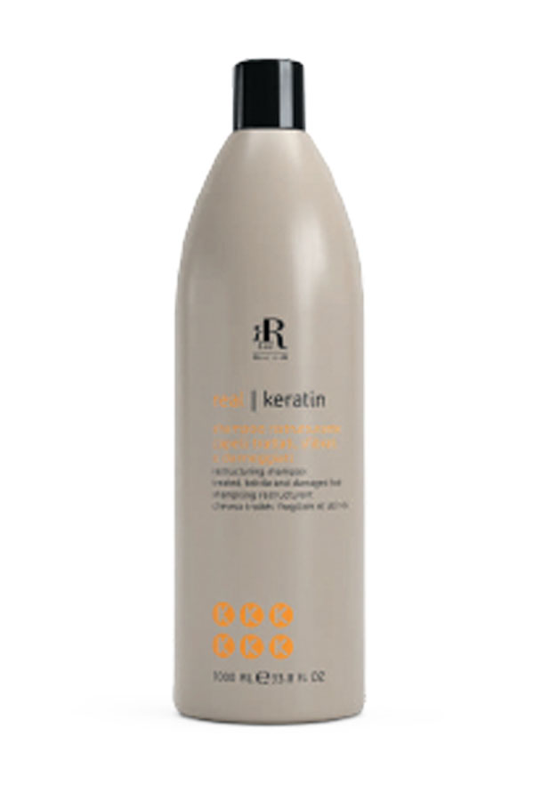 R17147 RR Line Real Keratin Restructuring Shampoo 1000ml Treated Brittle & Damaged Hair