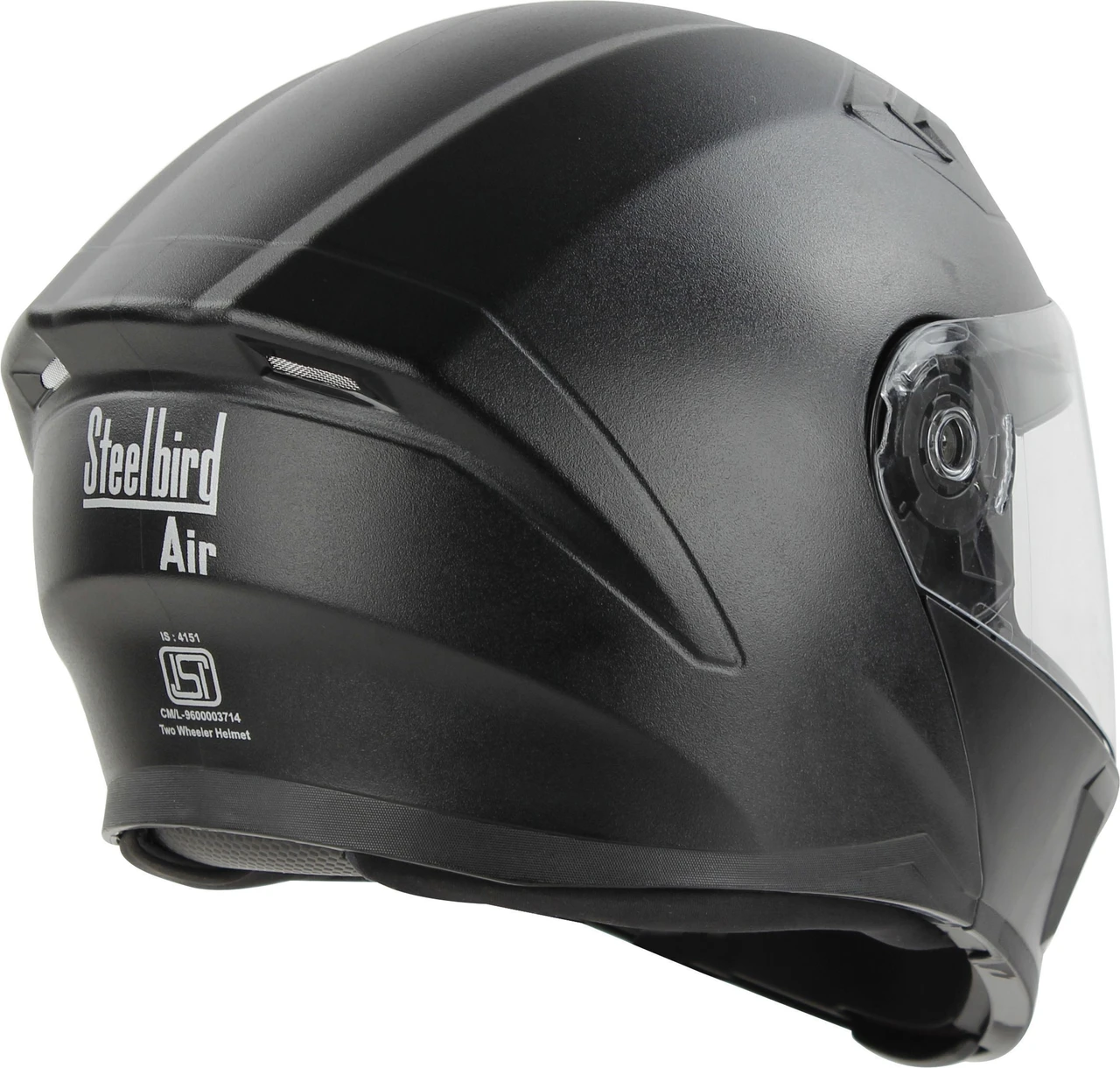 STEELBIRD SBA-19 R2K DASHING BLACK C/V 580 MM (M) STEELBIRD SBA-19 R2K DASHING BLACK C/V 580 MM (M)