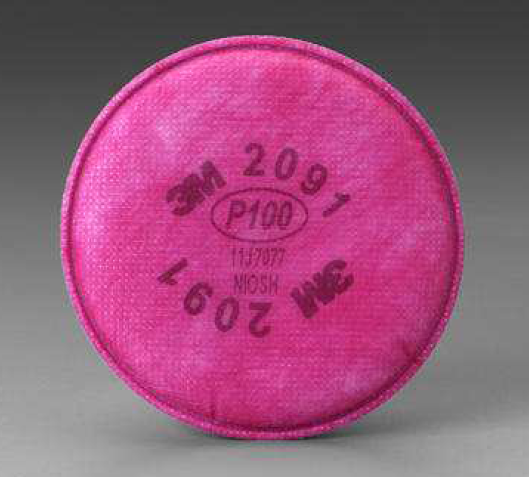 REPUESTO PARA RESPIRADOR 3M 2091 P100