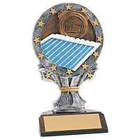 All-Star Resin Trophy-Swimming-6.25in.