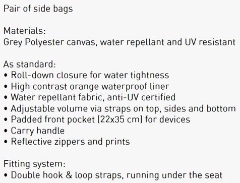 KAPPA SOFT PANNIER BAG SET BLACK RA316 (25Lt)