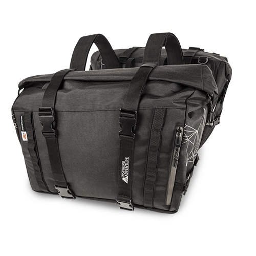 KAPPA SOFT PANNIER BAG SET BLACK RA316 (25Lt)