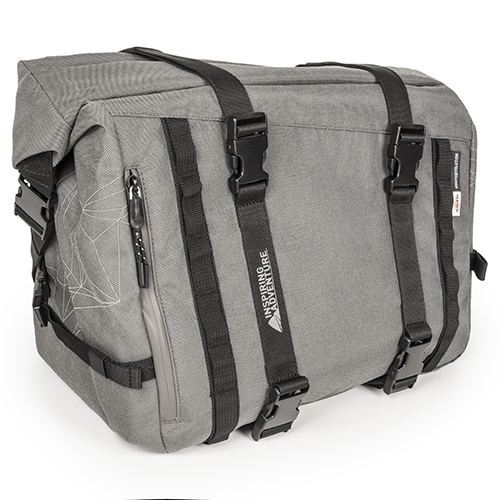 KAPPA SOFT PANNIER BAG SET GREY RA316 (25Lt)