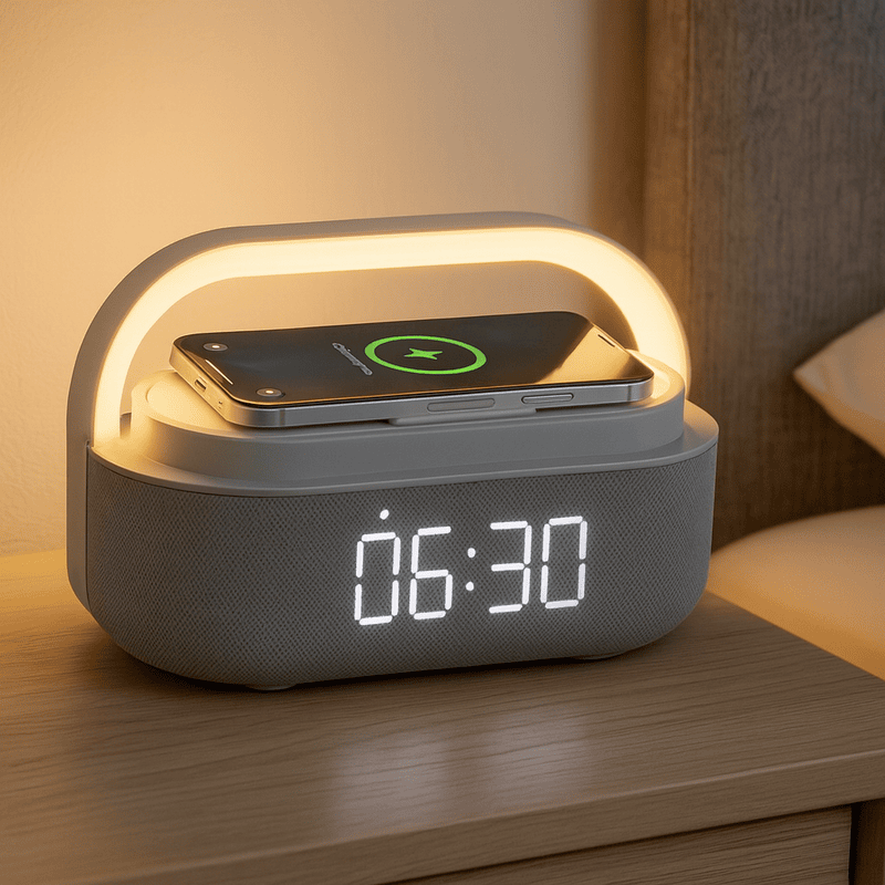 Haut Parleur Chargeur Bluetooth Sans fil à LED avec Radio 15w S305