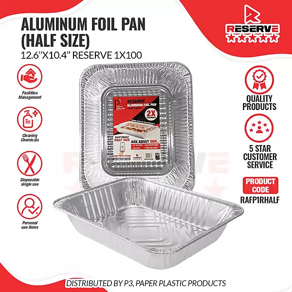 Half Size Aluminum Pan Reserve 100/1