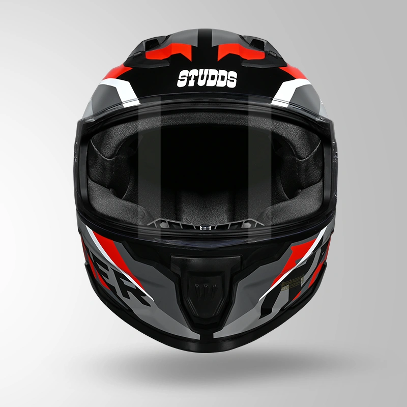 STUDDS RAIDER SUPER WITH SPOILER D2 BROOK BLACK N2 RED C/V (XL) STUDDS RAIDER SUPER WITH SPOILER D2 BROOK BLACK N2 RED C/V (XL)