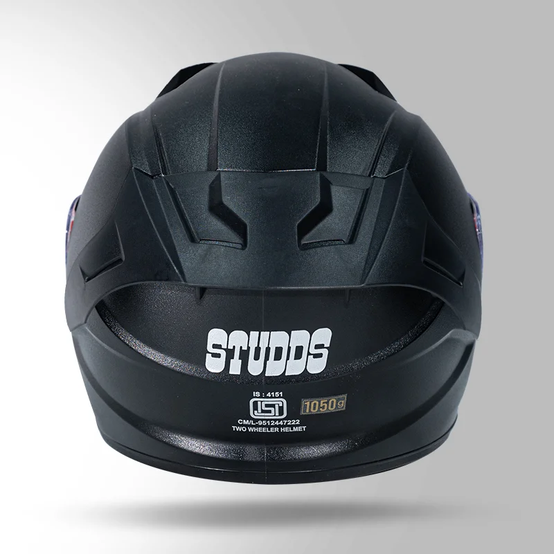 STUDDS RAIDER WITH SPOLIER BLACK C/V (XL) STUDDS RAIDER WITH SPOLIER BLACK C/V (XL)