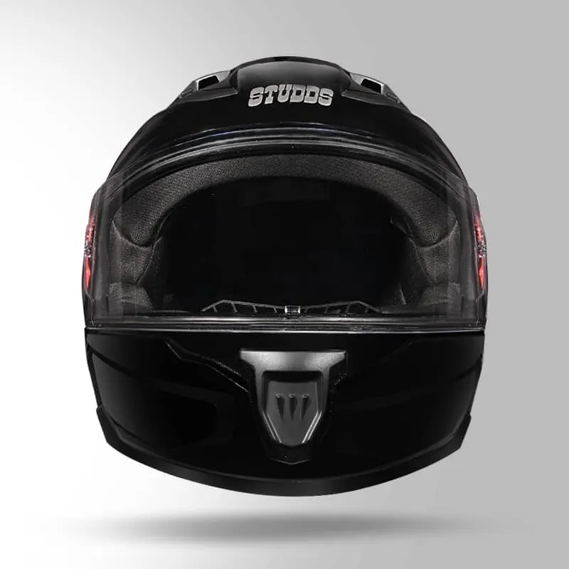 STUDDS RAIDER SUPER WITH SPOLIER BLACK C/V (XL)