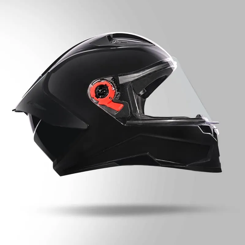 STUDDS RAIDER SUPER WITH SPOLIER BLACK C/V (XL)