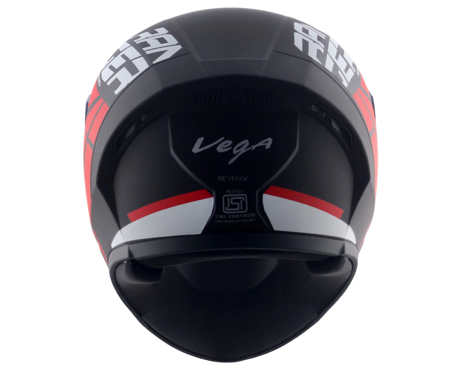 VEGA RANGER DX REVENGE DULL BLACK RED C/V (L) VEGA RANGER DX REVENGE DULL BLACK RED C/V (L)