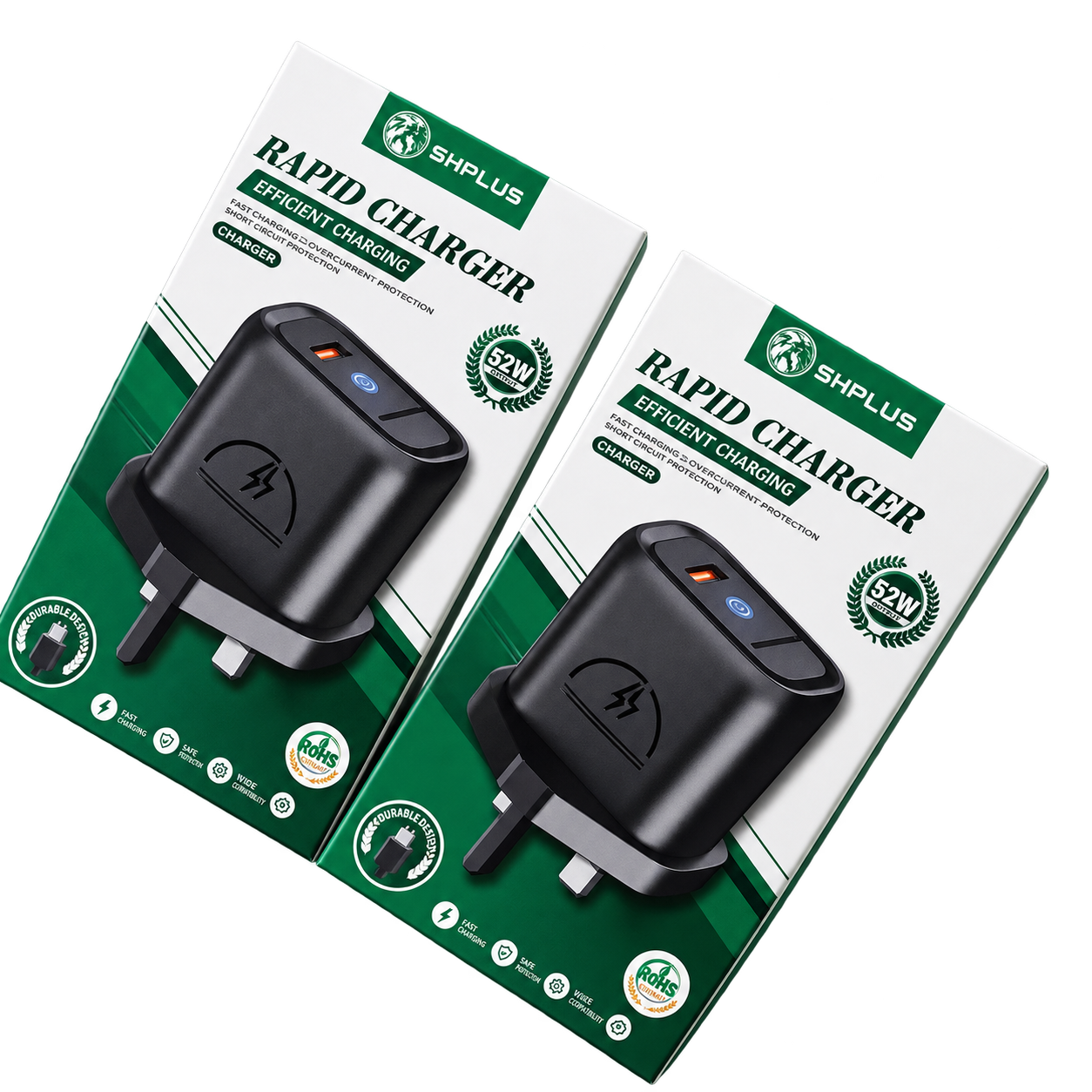 SHplus 62W Rapid And Fast Charger Power Adapter(SH-A3526M)