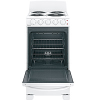 Hotpoint® RAS200DMWW ENERGY STAR® 20" Electric Free-Standing Front-Control Electric Range