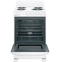 Hotpoint® RAS240DMWW ENERGY STAR®  24" Electric Free-Standing Front-Control Range Hotpoint® RAS240DMWW ENERGY STAR®  24" Electric Free-Standing Front-Control Range