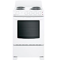 Hotpoint® RAS240DMWW ENERGY STAR®  24" Electric Free-Standing Front-Control Range Hotpoint® RAS240DMWW ENERGY STAR®  24" Electric Free-Standing Front-Control Range