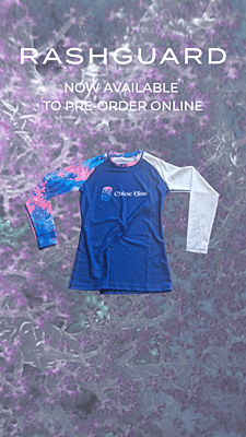 Chloe Blue Branded Rashguard
