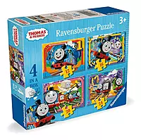 Thomas & Friends 4 in a Box Jigsaw Puzzle