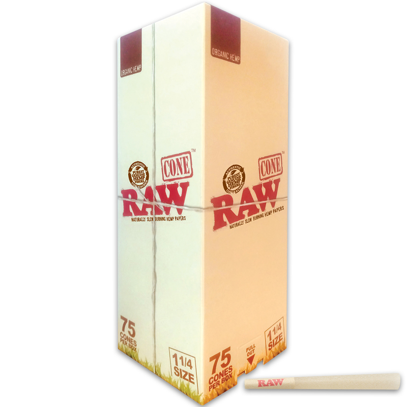 RAW:75CT ORGANIC 1 1/4