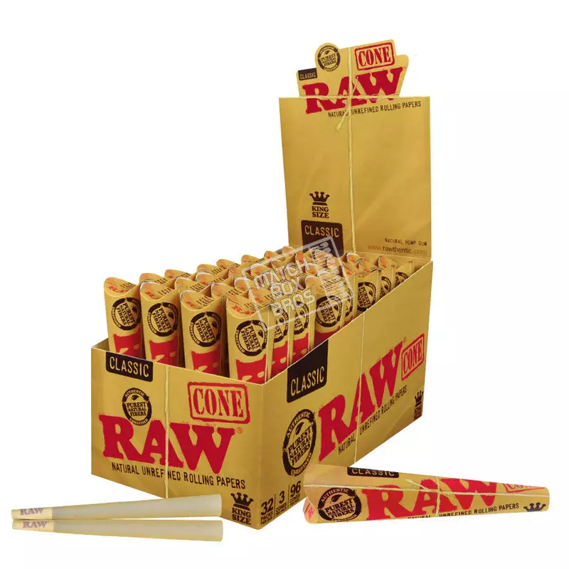 RAW CONES KS CLASSIC 3 PER PCK
