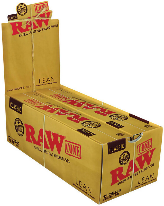 RAW CONES LEAN CLASSIC 20CT
