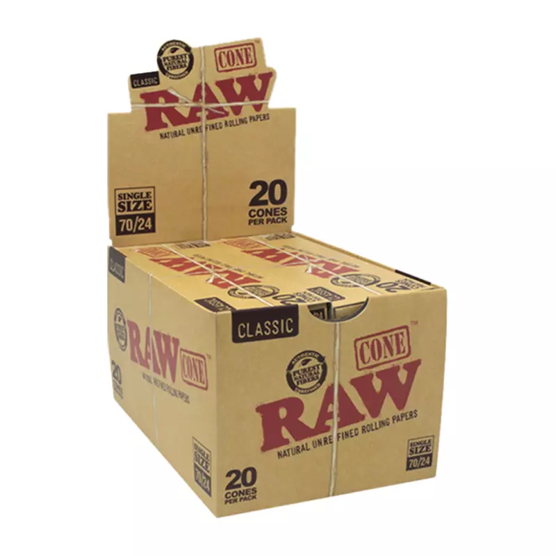 RAW CONES PREROLL KS 20CT
