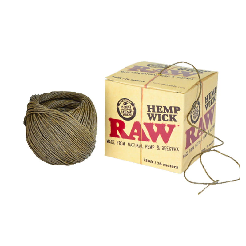 RAW:HEMP WICK 250FT