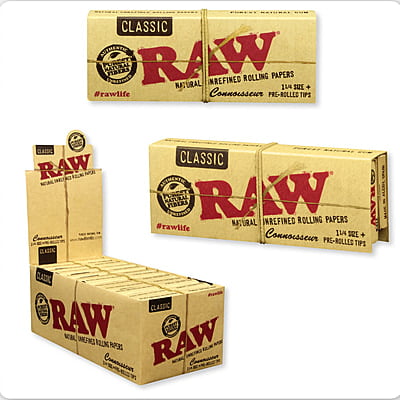RAW:MASTERPIECE 11/4 + PRE-ROLL TIP