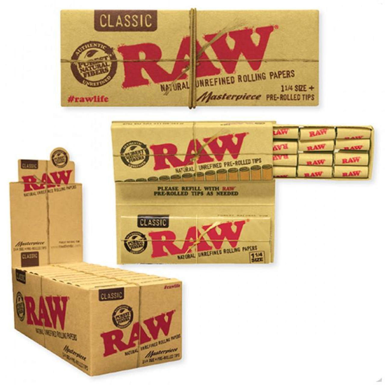 RAW:MASTERPIECE KS + PRE-ROLL TIP