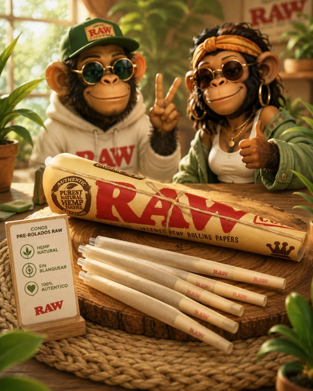 RAW ORGANIC HEMP CONE 6 PACK